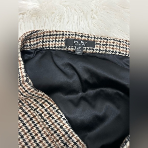 Ever New Melbourne Houndstooth Women's Skirt - Picture 3 of 4